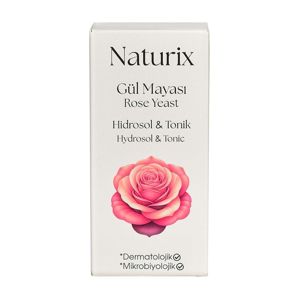 Naturix Rose Yeast Hydrosol & Tonic 100ml