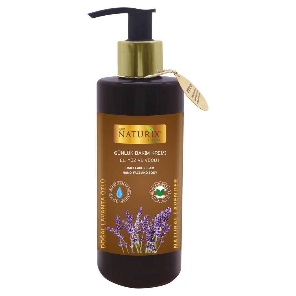 Naturix Lavender Extract Hand, Face, and Body Cream 250ml