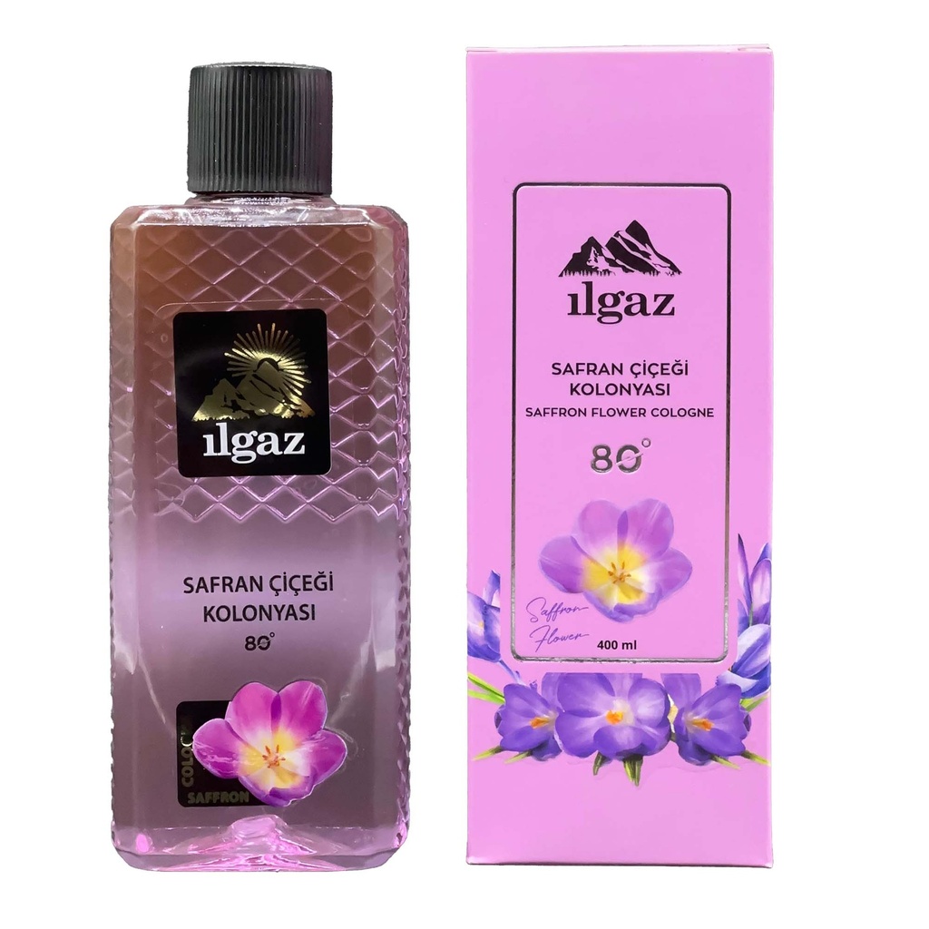 Ilgaz Saffron Flower Cologne 80° 400ml