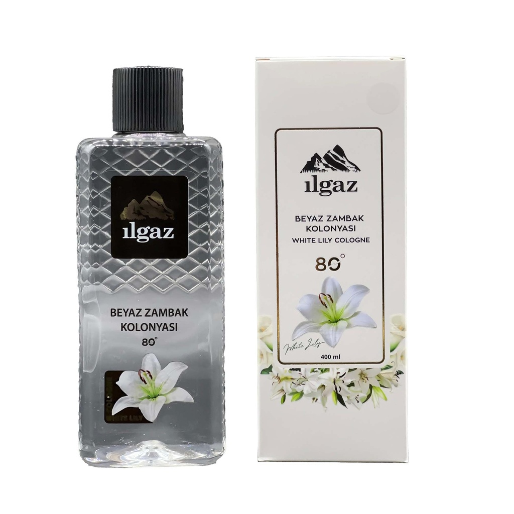 Ilgaz White Lily Cologne 80° 400ml