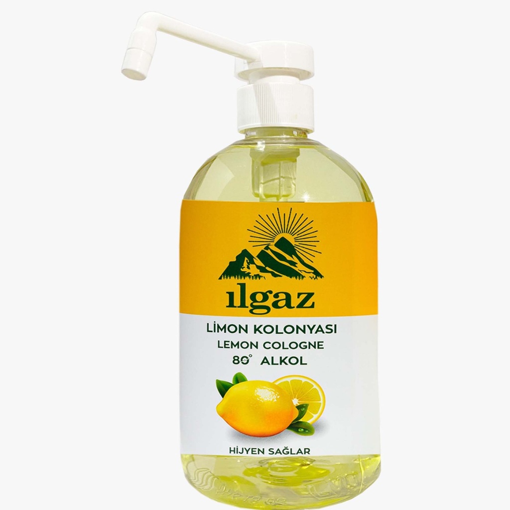 Ilgaz Lemon Cologne 80° 750ml