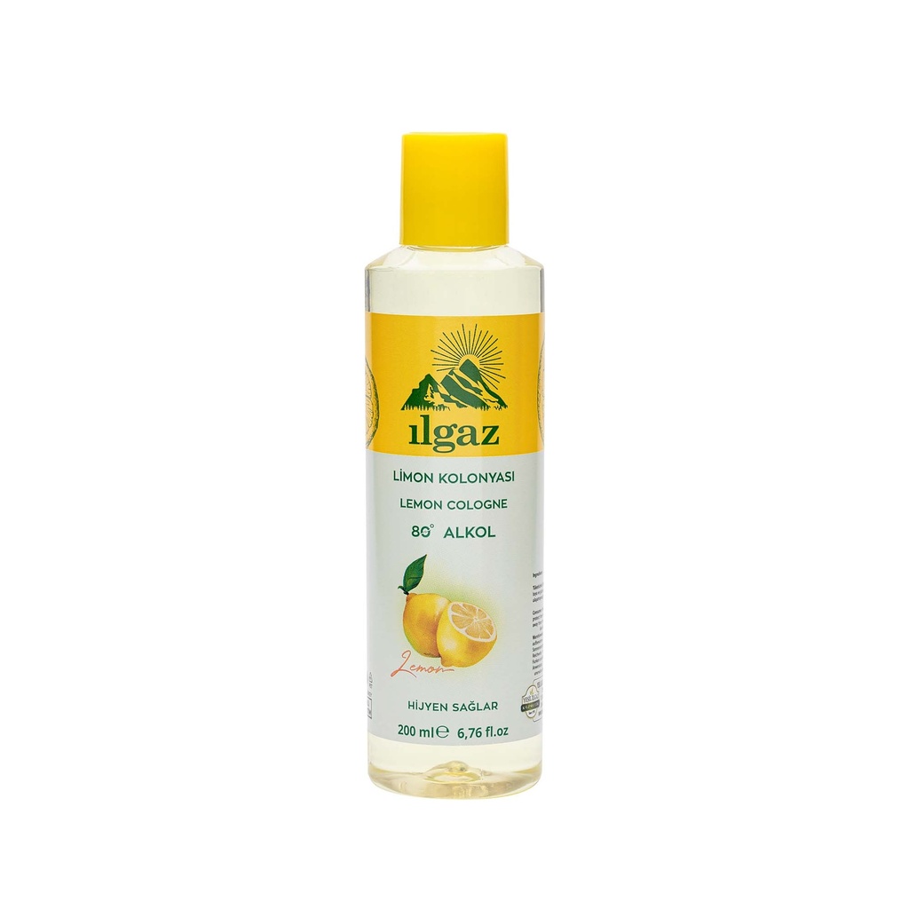 Ilgaz Lemon Cologne 80° 200ml