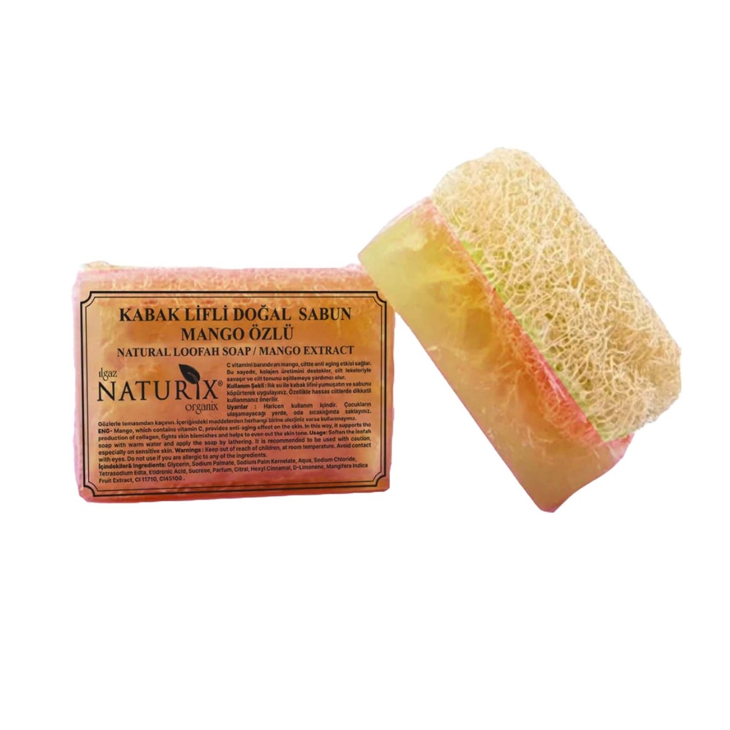 Naturix Loofah Mango Soap 130g