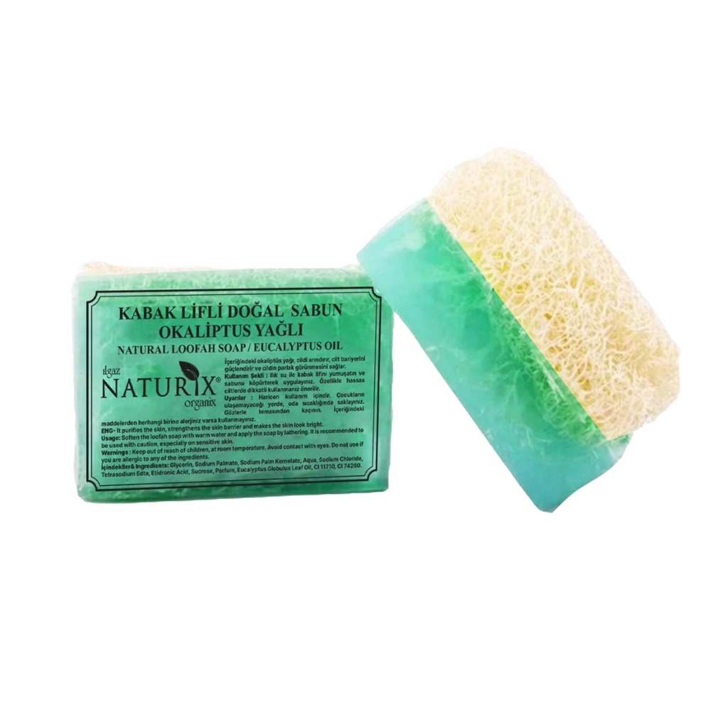 Naturix Loofah Eucalyptus Soap 130g