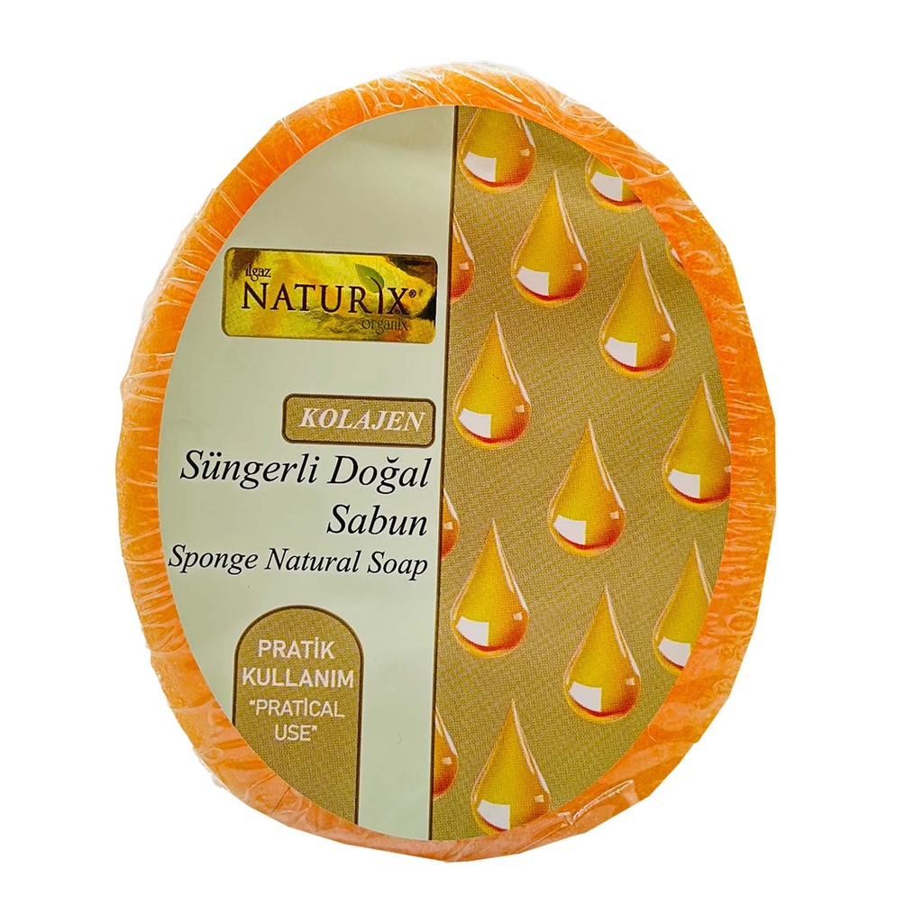 Naturix Collagen Sponge Soap 150g