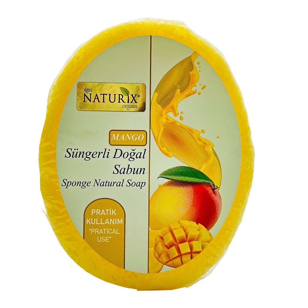 Naturix Mango Sponge Soap 150g