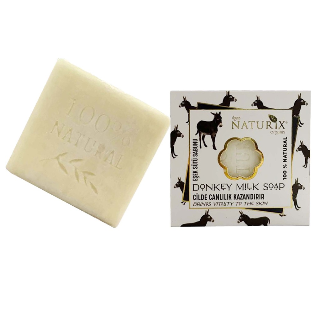 Naturix Donkey Milk Boxed Soap 125g