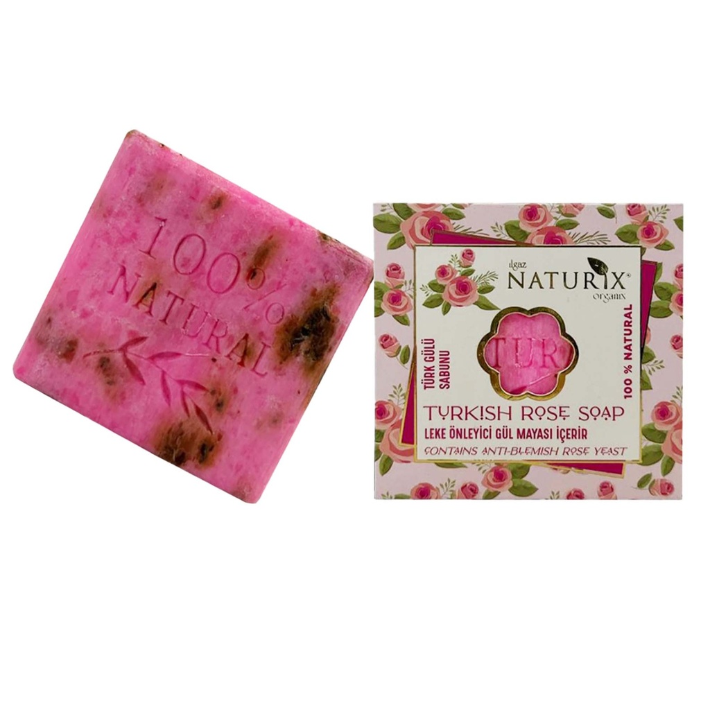 Naturix Rose Boxed Soap 125g