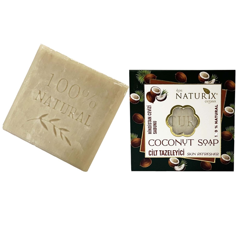 Naturix Coconut Boxed Soap 125g