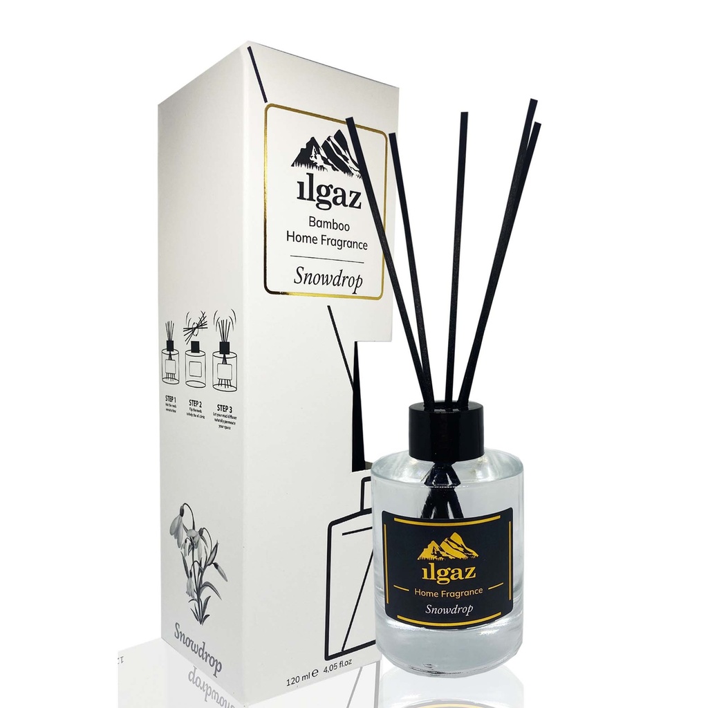 Ilgaz Snowdrop Reed Diffuser 120ml