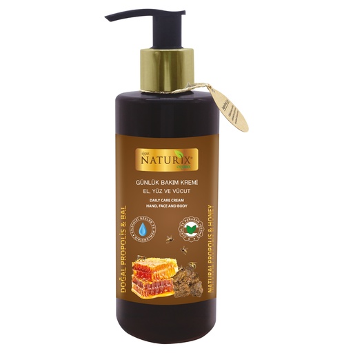 Naturix Propolis Honey Hand, Face, and Body Cream 250ml