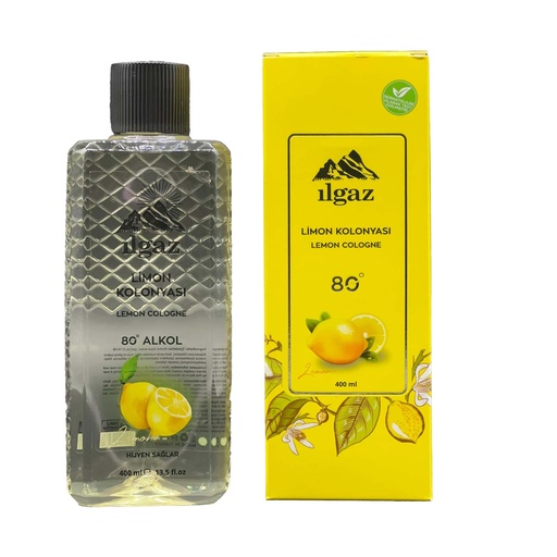 Ilgaz Lemon Cologne 80° 400ml