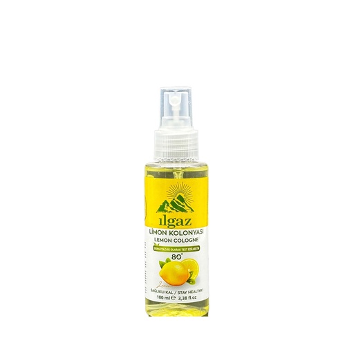 Ilgaz Lemon Cologne Spray 80° 100ml