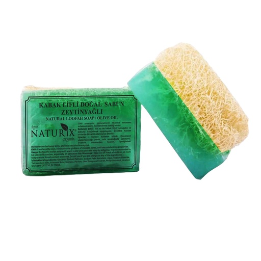 Naturix Loofah Olive Oil Soap 130g