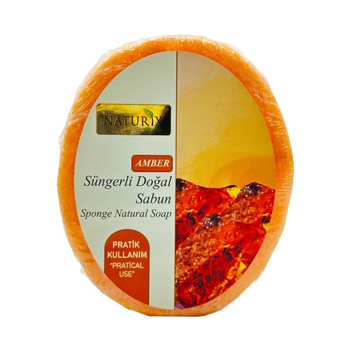 Naturix Amber Sponge Soap 150g