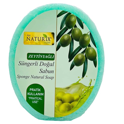 Naturix Olive Oil Sponge Soap 150g